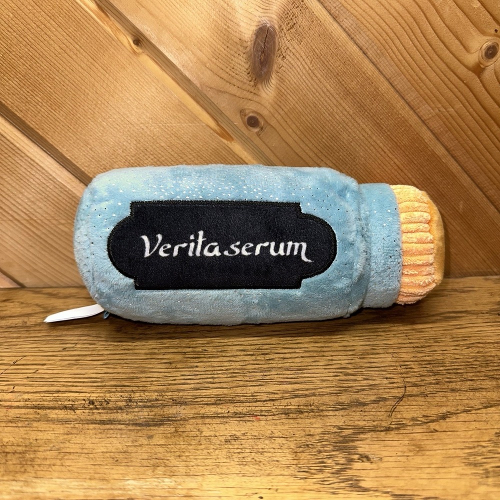 NWOT Barkbox Harry Potter Verita Serum Bottle Plush Dog Toy Squeak M/L